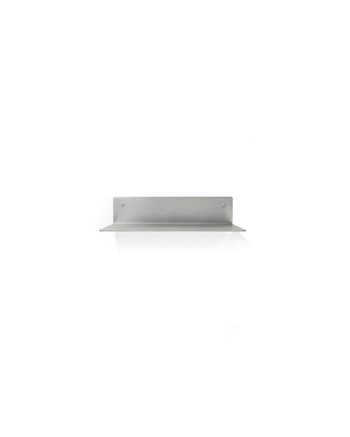 Slim Steel - 32cm hylle i rustfritt børstet stål